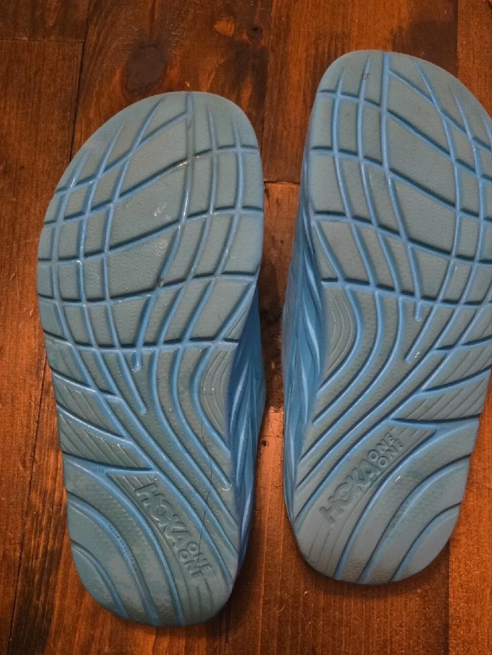 Hoka Ora Recovery Slides 1134527 Size 10 Men's Scuba Blues